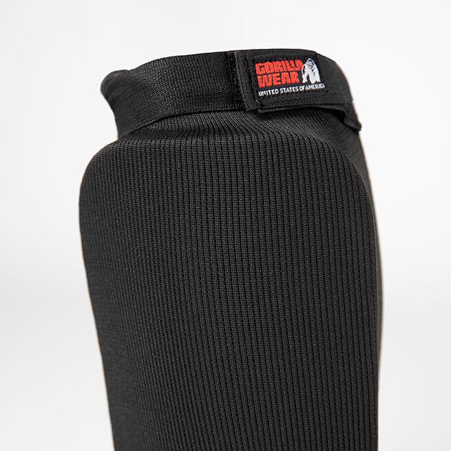 Gorilla Wear Jefferson Shin Guards, Black