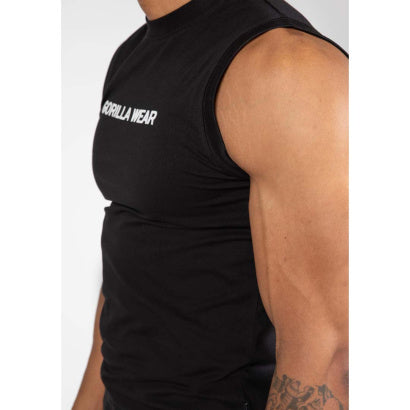 Gorilla Wear Sorrento Sleeveless T-Shirt, Black