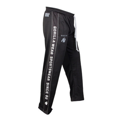 Gorilla Wear Functional Mesh Pants, Black/White