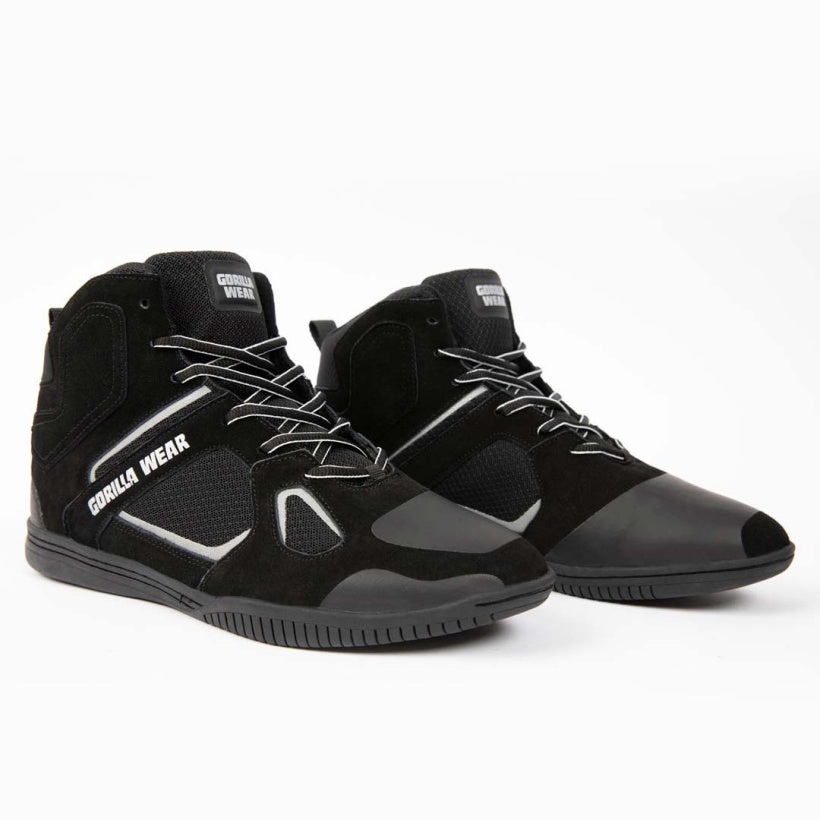 Gorilla Wear Troy High Tops, Black/Grey
