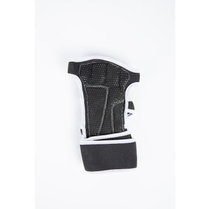 Gorilla Wear Yuma Weightlifting Workout Gloves, Black/White