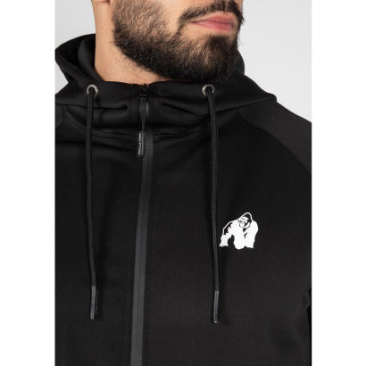 Gorilla Wear Sullivan Track Jacket, Black