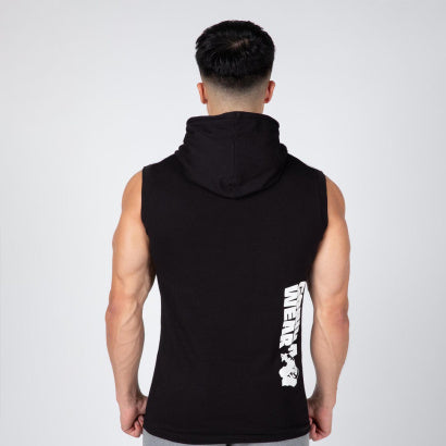 Gorilla Wear Oswego S/L Hooded T-Shirt, Black