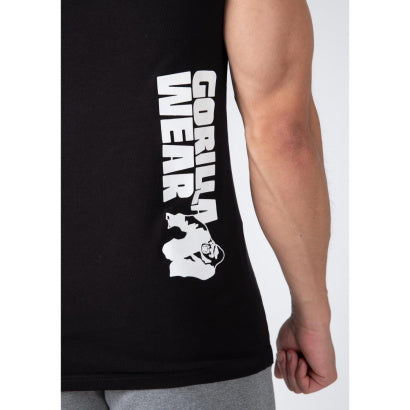 Gorilla Wear Oswego S/L Hooded T-Shirt, Black