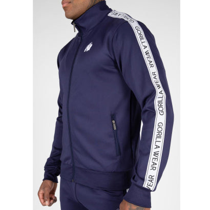 Gorilla Wear Delaware Track Jacket, Navy