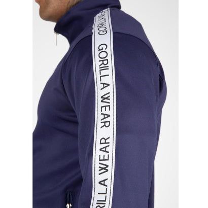 Gorilla Wear Delaware Track Jacket, Navy