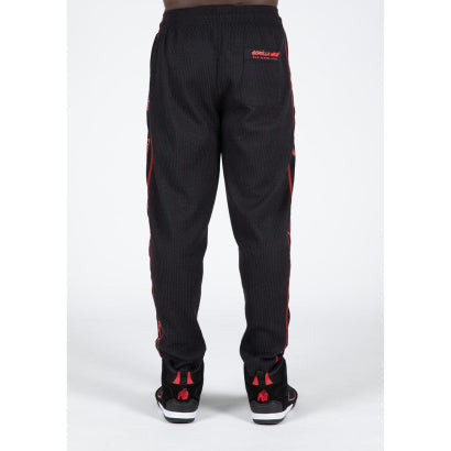 Gorilla Wear Buffalo Old School Workout Pants Black/Red