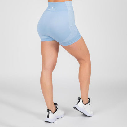 Gorilla Wear Selah Seamless Shorts, Light Blue
