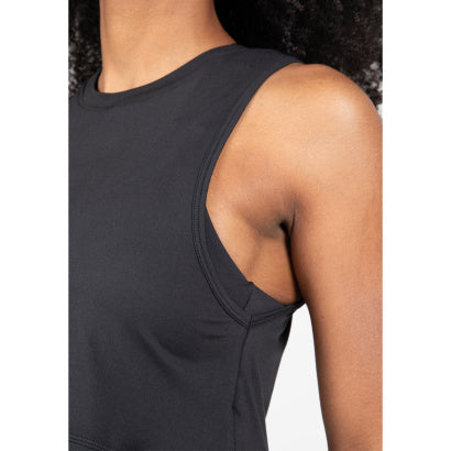 Gorilla Wear Colby Cropped Tank Top, Black