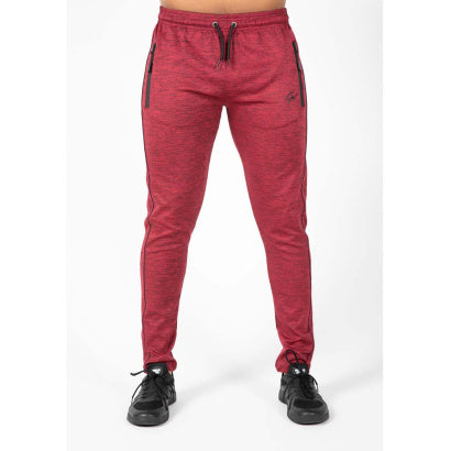 Gorilla Wear Wenden Track Pants, Burgundy Red