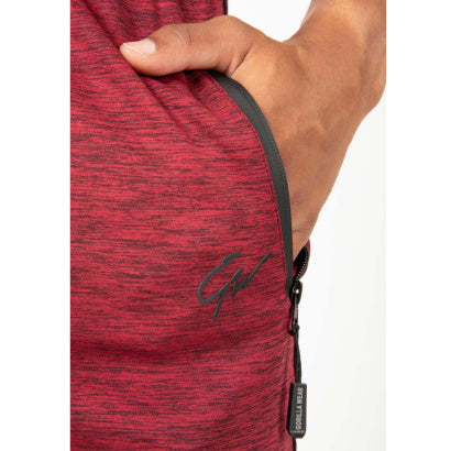 Gorilla Wear Wenden Track Pants, Burgundy Red