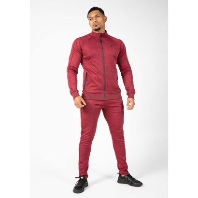 Gorilla Wear Wenden Track Pants, Burgundy Red