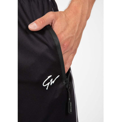 Gorilla Wear Wenden Track Pants, Black/White