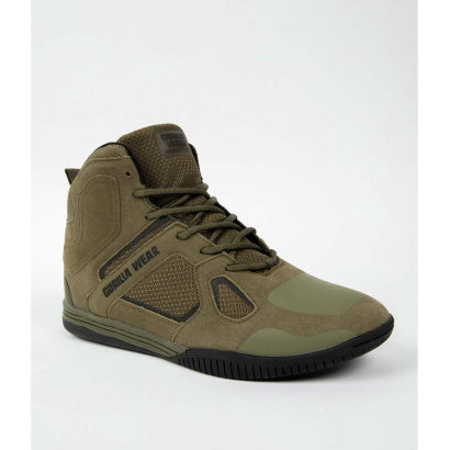 Gorilla Wear Troy High Tops, Army Green