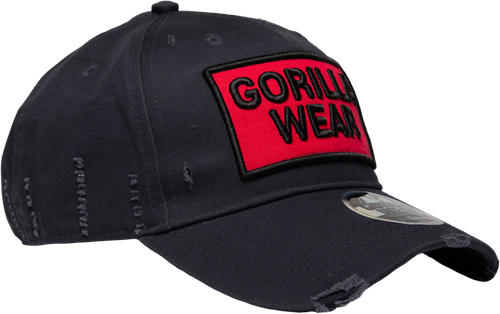 Gorilla Wear Harrison Cap, Black/Red