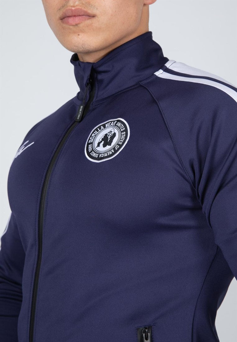 Gorilla Wear Stratford Track Jacket, Navy