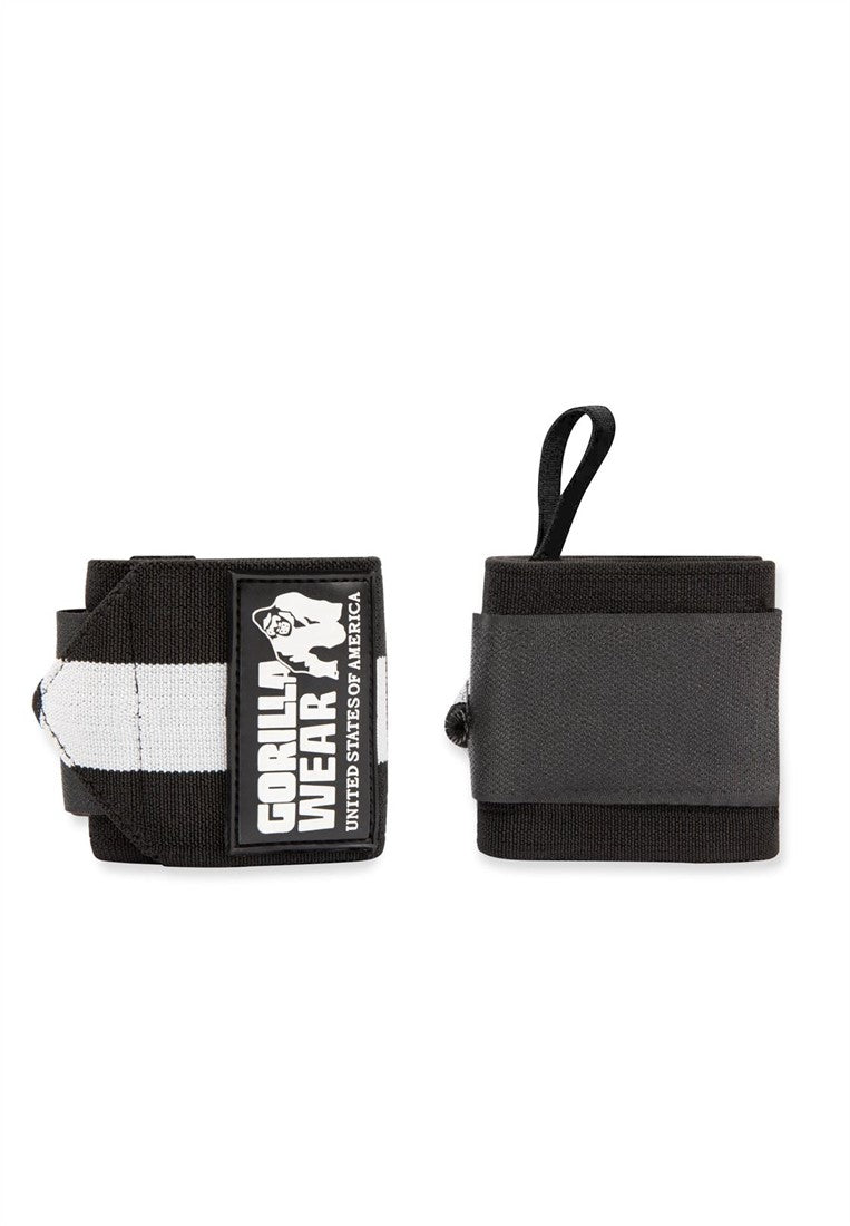 Gorilla Wear Wrist Wraps Ultra, Black/White
