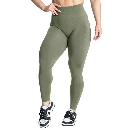 Better Bodies Scrunch Leggings, Washed Green