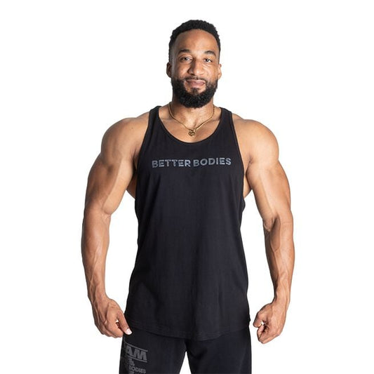 Better Bodies Logo Essential T-back, Black