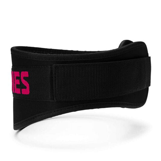 Better Bodies Womens Gym Belt, Black/Pink