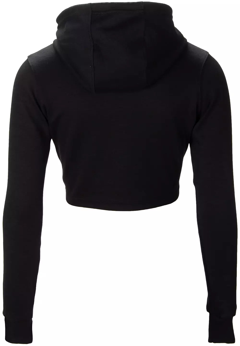 Gorilla Wear Pixley Crop Top Hoodie, Black
