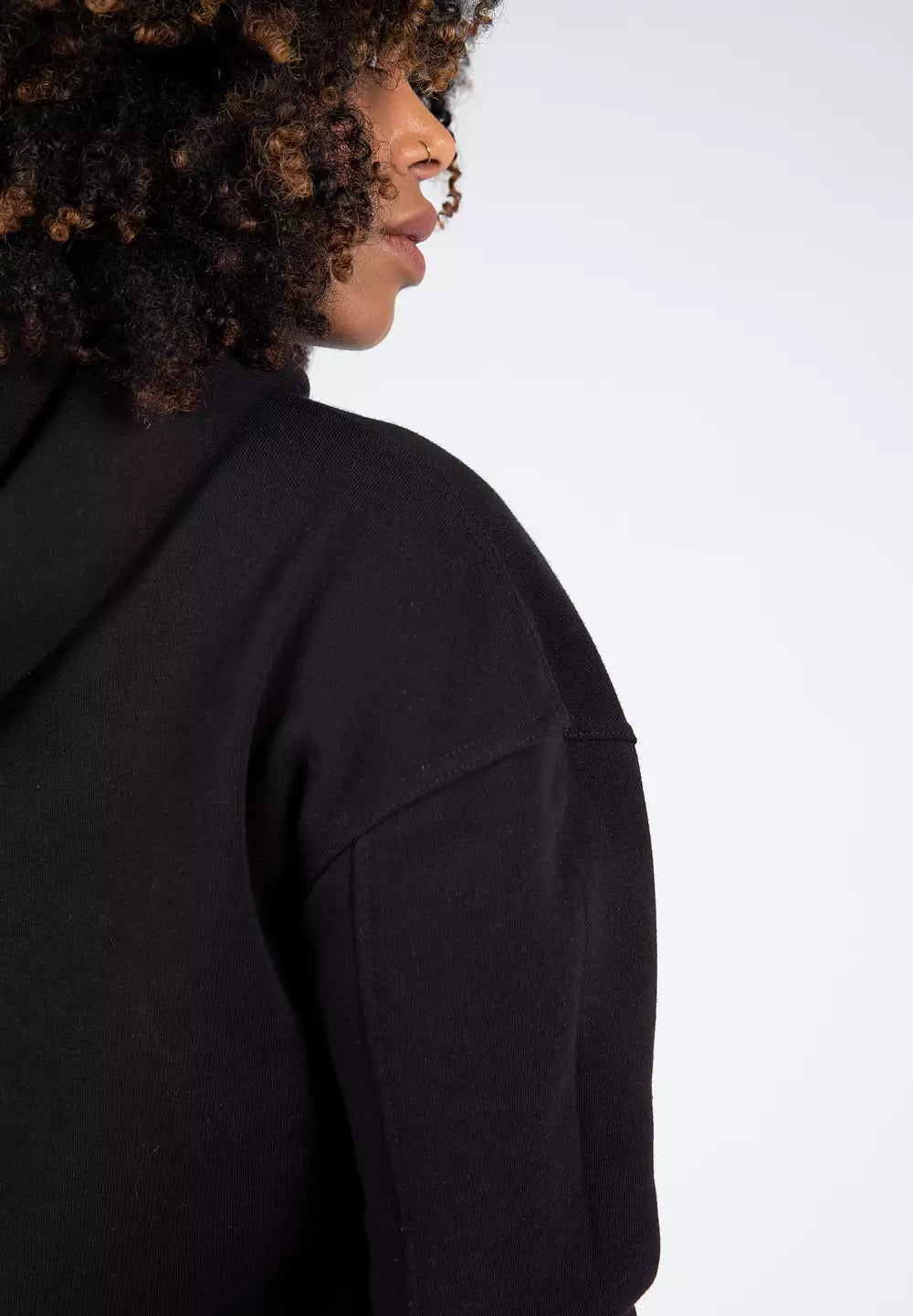 Gorilla Wear Crowley Oversized Women's Hoodie, Black