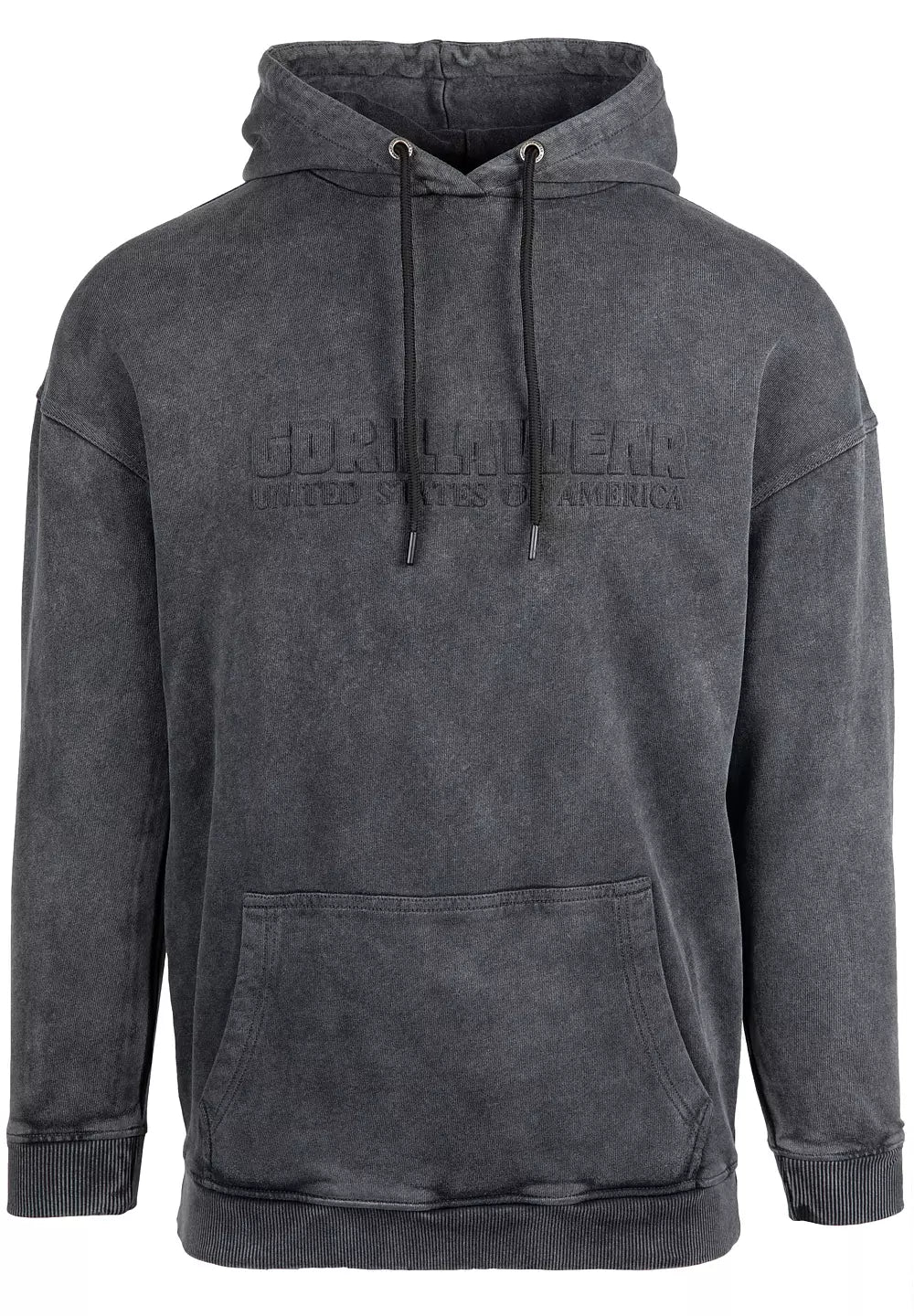 Gorilla Wear Crowley Oversized Women's Hoodie, Washed Grey