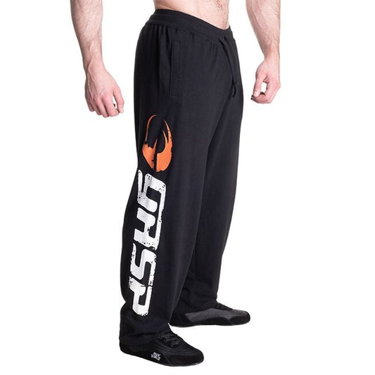 GASP Sweatpants, Black/White