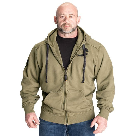 GASP Pro Gym Hood, Acid Washed Green