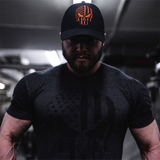 GASP Relentless Cap, Black/Flame