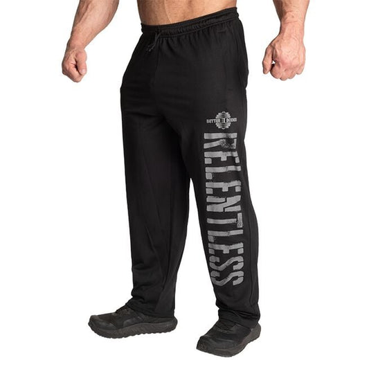Better Bodies Relentless Mesh Pant, Black