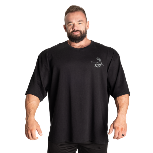 Better Bodies Muscle Iron Thermal Tee, Asphalt
