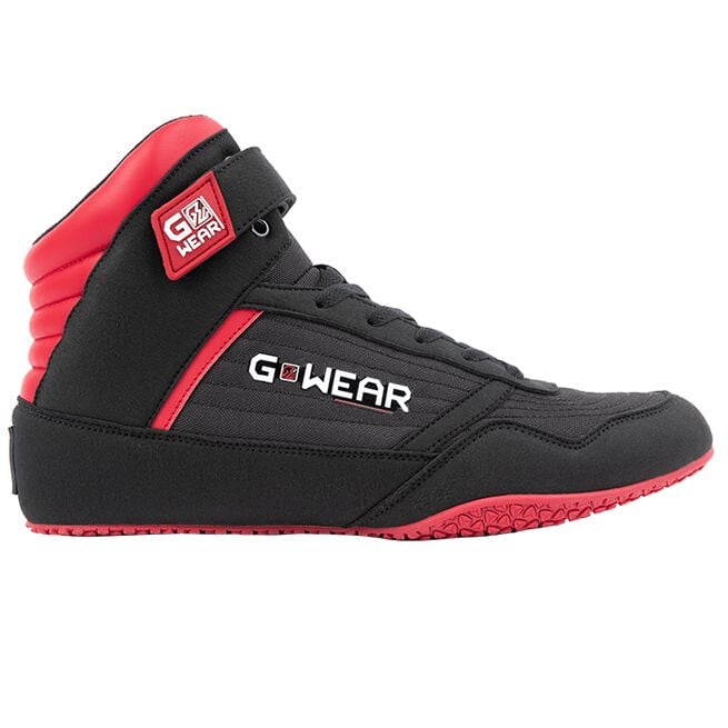 Gorilla Wear Classic High Tops, Black/Red
