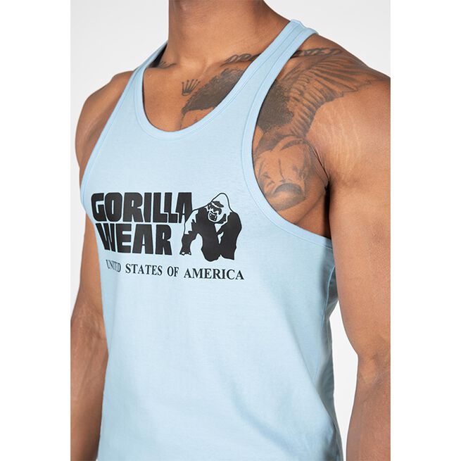 Gorilla Wear Classic Tank Top, Light Blue
