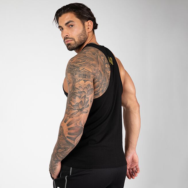 Gorilla Wear Classic Tank Top, Black/Gold