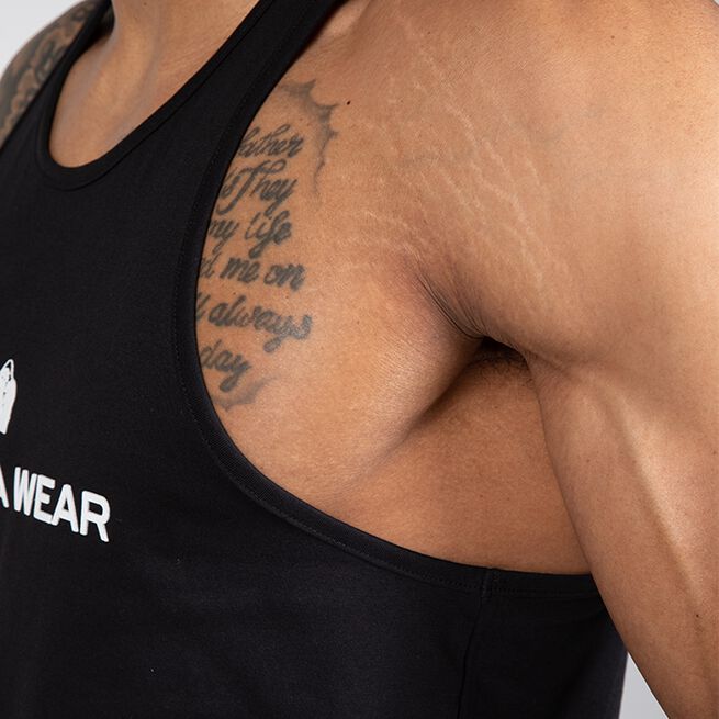 Gorilla Wear Carter Stretch Tank Top, Black