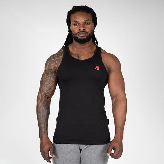 Gorilla Wear Adams Stretch Tank Top, Black