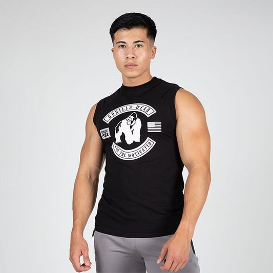 INTE INNE! Gorilla Wear Tulsa Tank Top, Svart