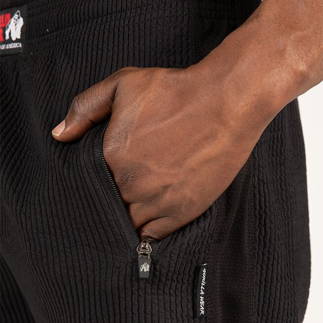 Gorilla Wear Augustine Old School Pants, Black/Red