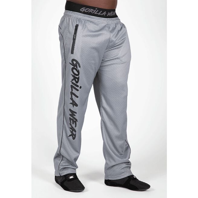 Gorilla Wear Mercury Mesh Pants, Grey/Black