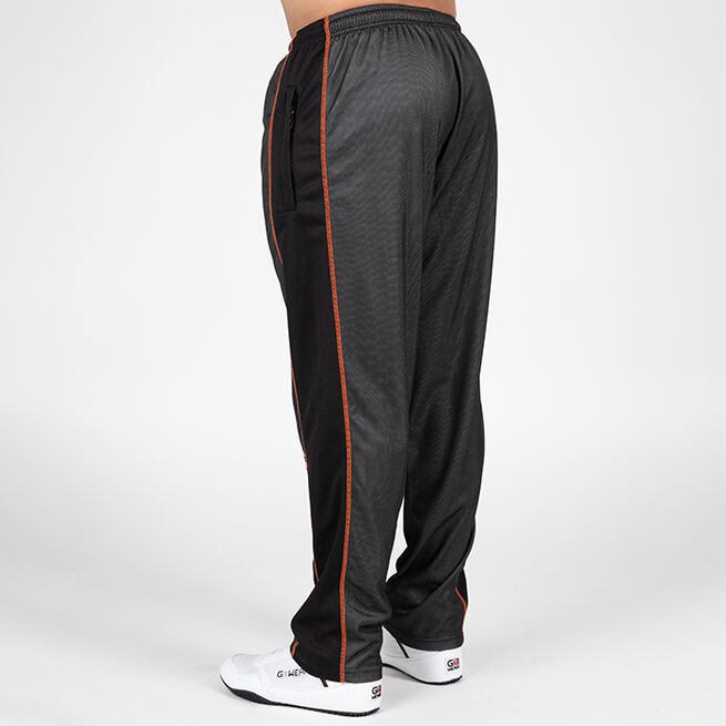 Gorilla Wear Wallace Mesh Pants, Grey/Orange