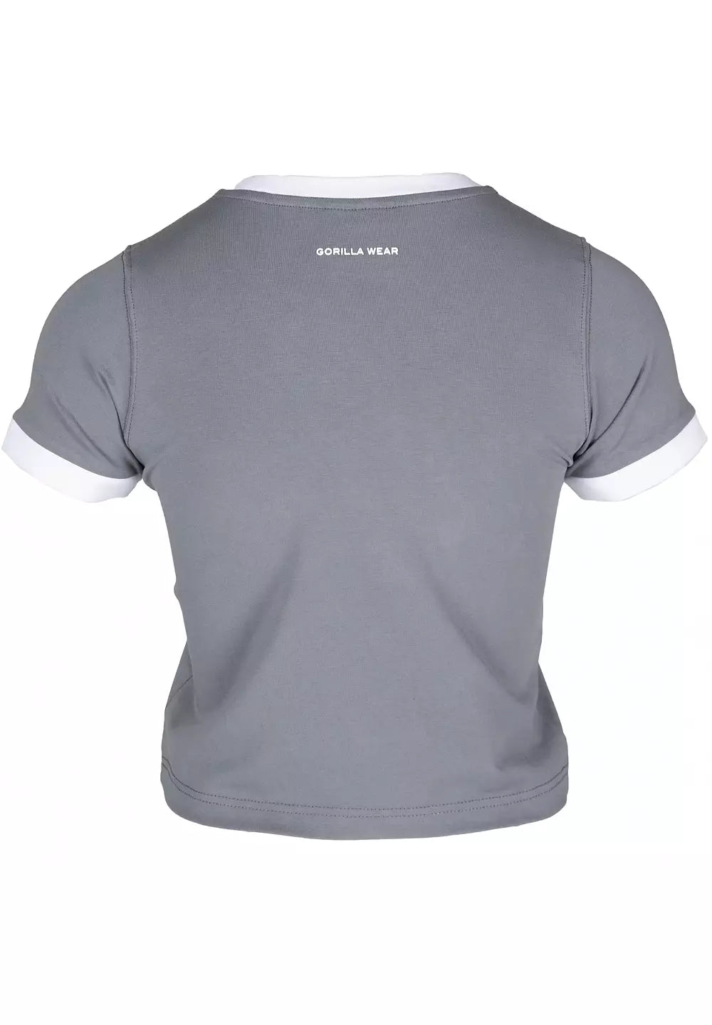 Gorilla Wear New Orleans Cropped T-Shirt, Grey