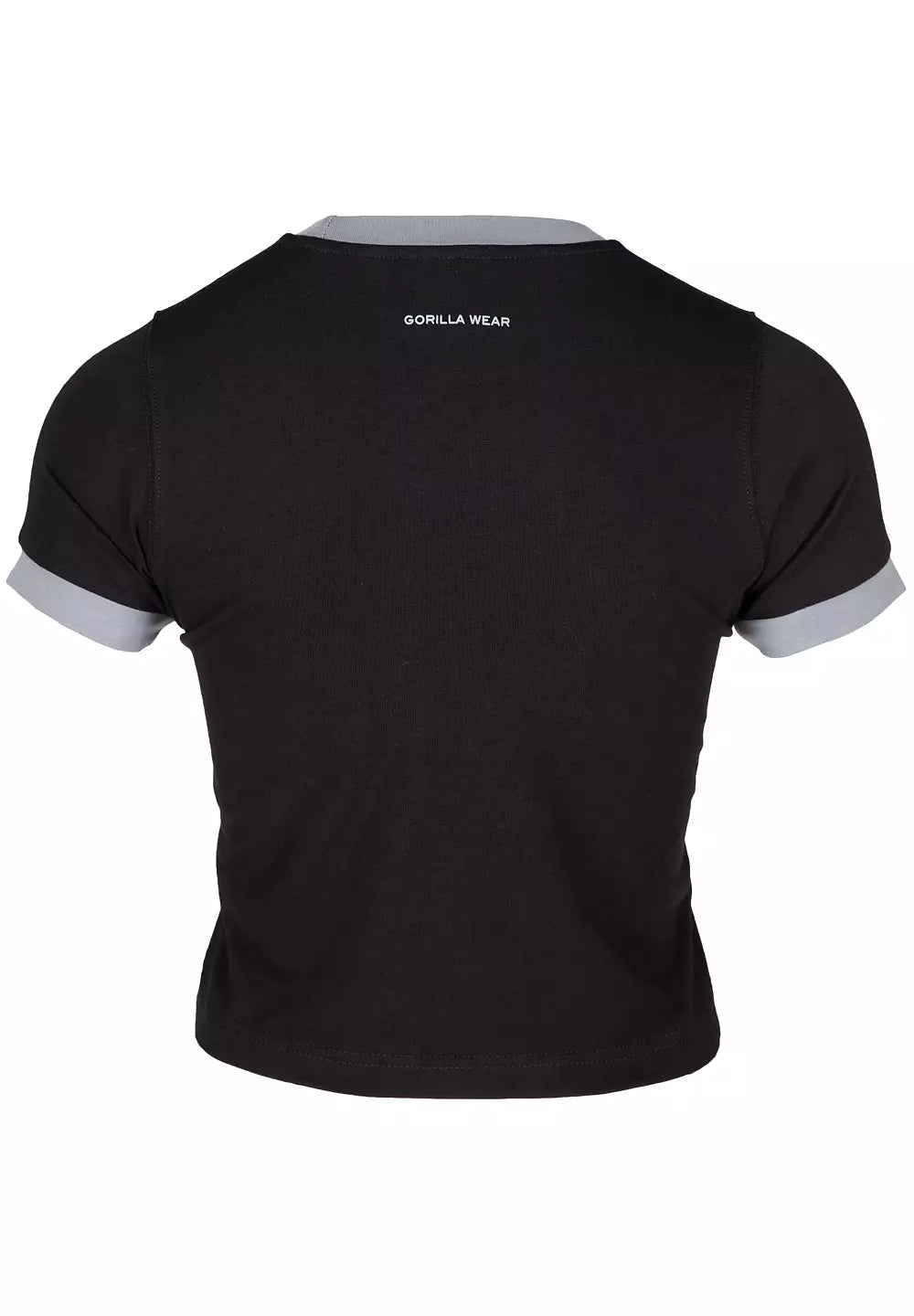 Gorilla Wear New Orleans Cropped T-Shirt, Black