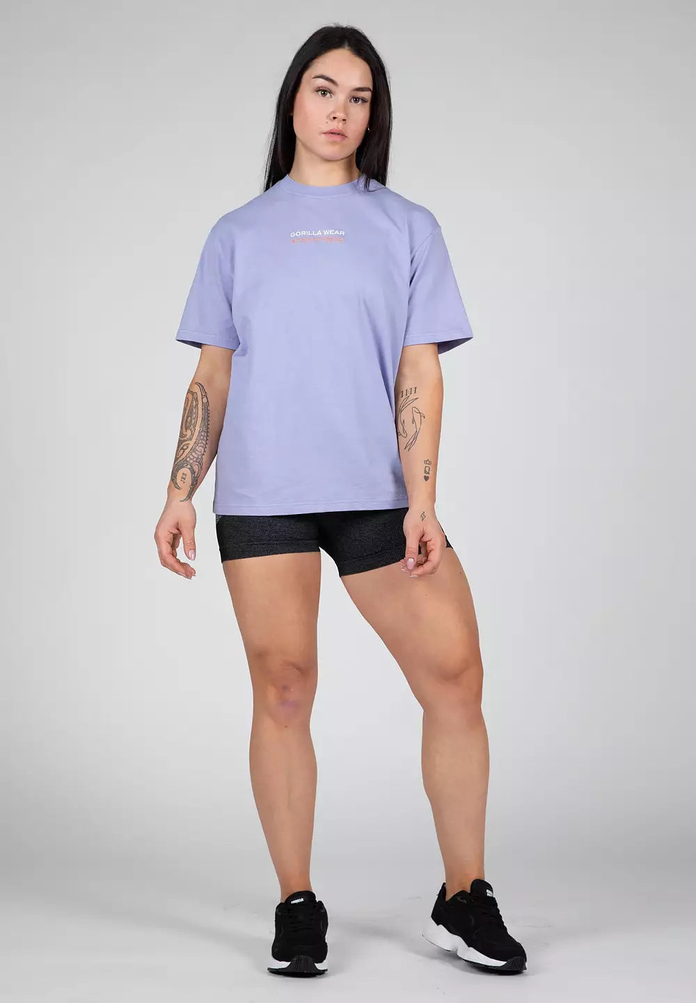 Gorilla Wear Medina Oversized T-Shirt, Lilac
