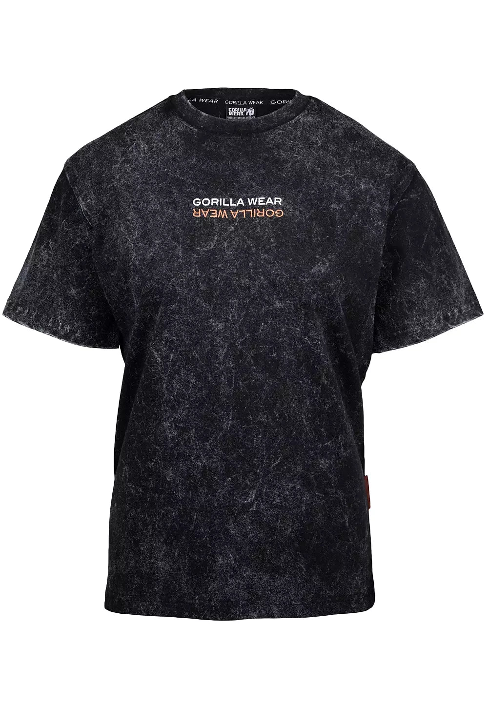 Gorilla Wear Medina Oversized T-Shirt, Washed Black