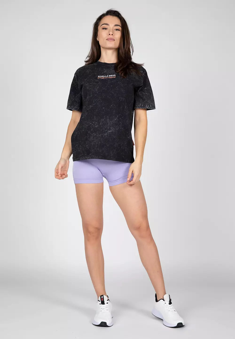 Gorilla Wear Medina Oversized T-Shirt, Washed Black