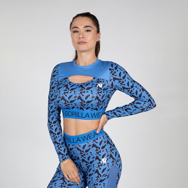 Gorilla Wear Osseo Long Sleeve, Blue