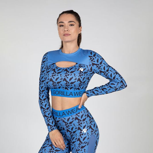 Gorilla Wear Osseo Long Sleeve, Blue