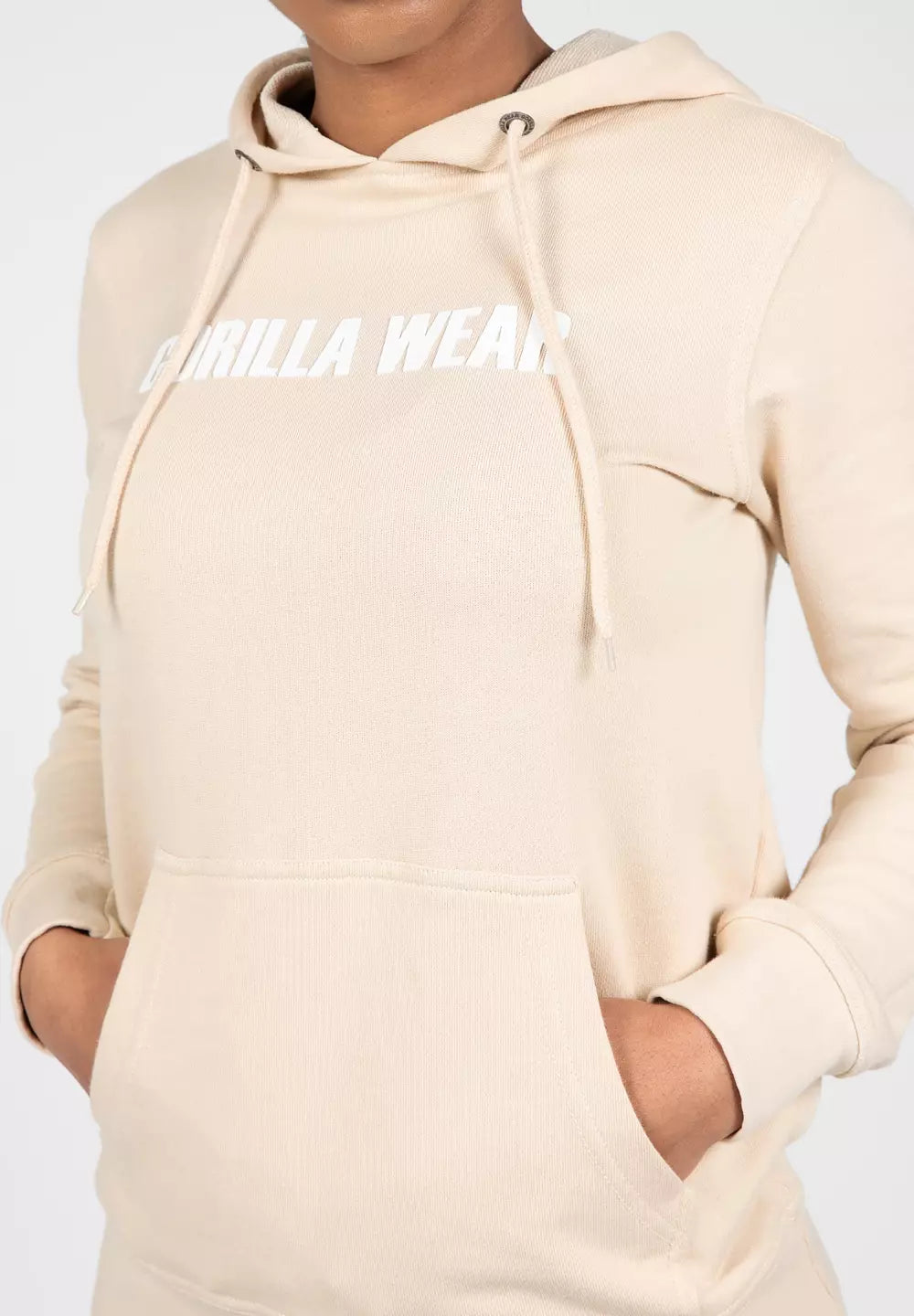 Gorilla Wear Charlotte Hoodie, Beige