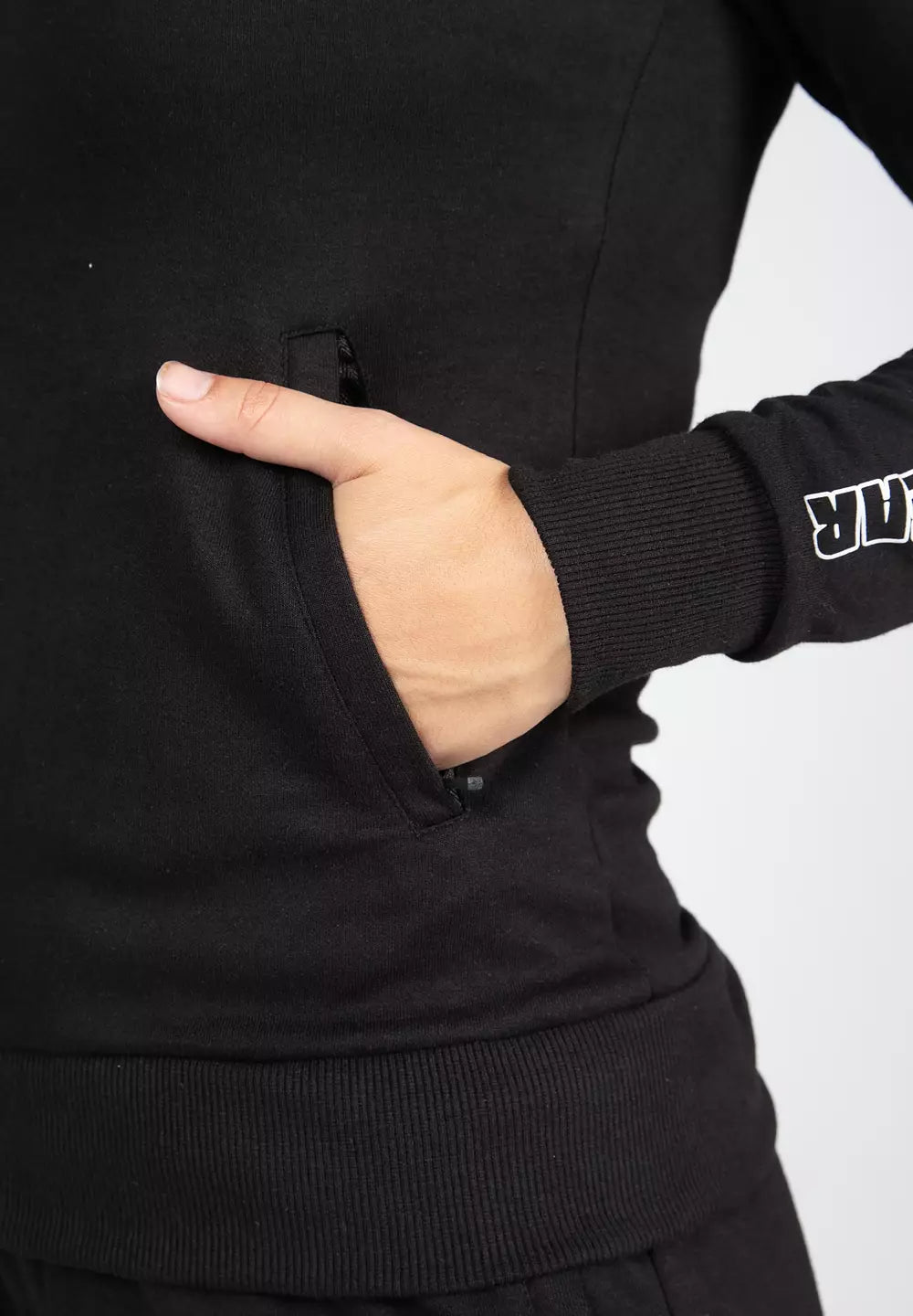 Gorilla Wear Marion Zipped Hoodie, Black